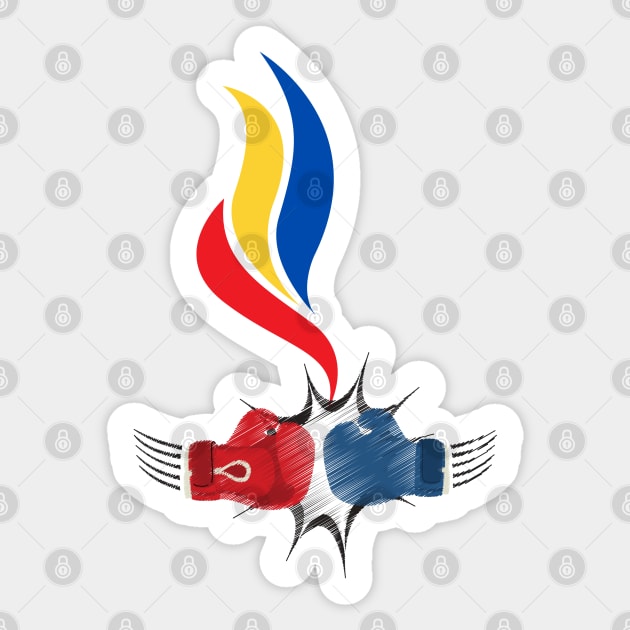 Pinoy Boxing Sticker by CatheBelan